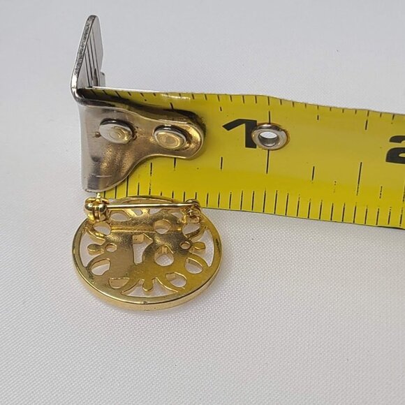 Vintage 1981 Avon President's Club Gold Tone Brooch Pin Award - Picture 5 of 5